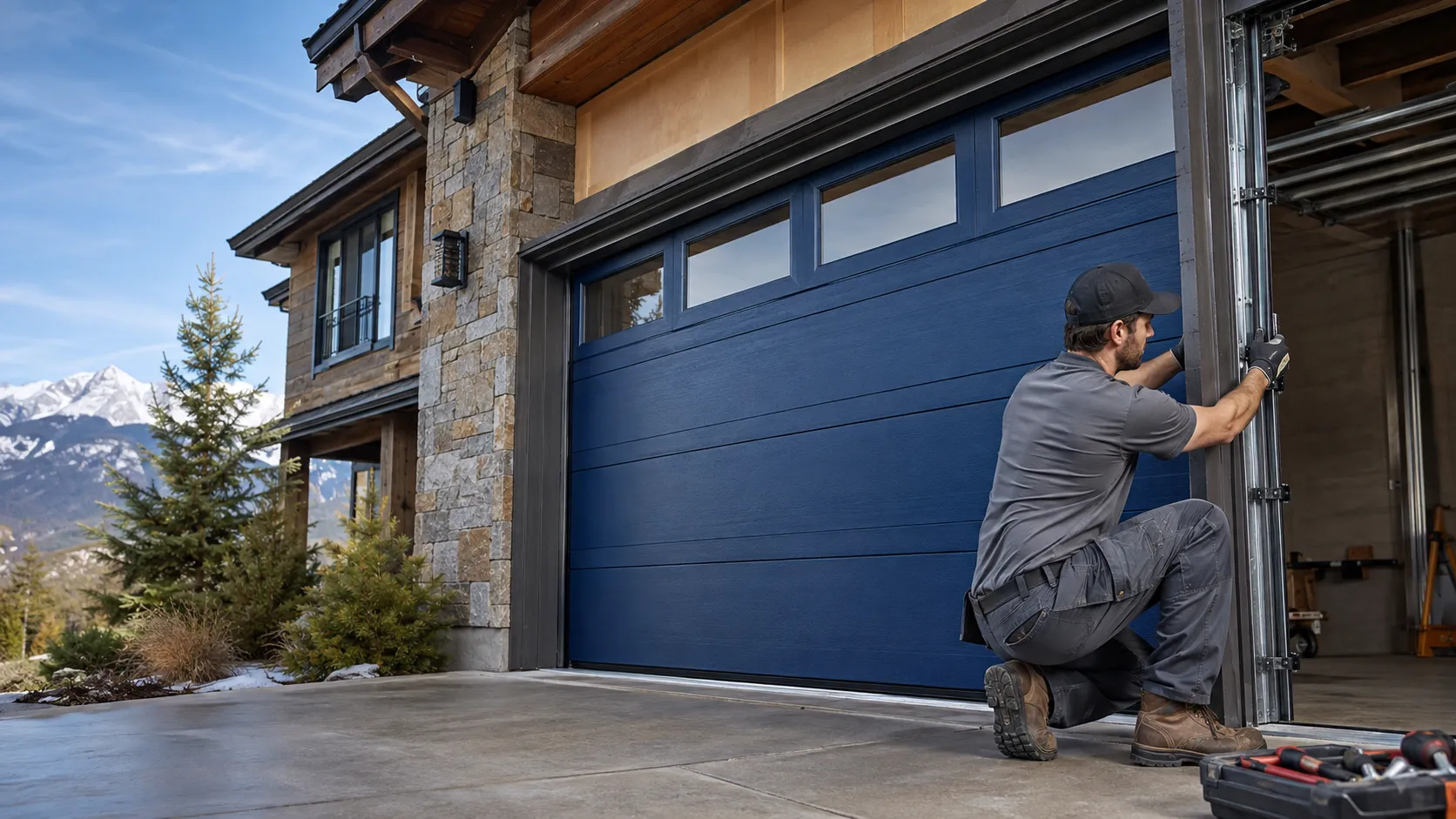 Tell us what’s wrong - Raleigh garage door service