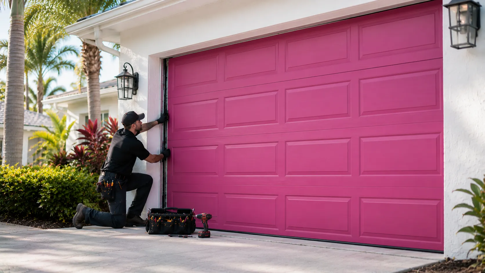 Garage Door Service for Wendell Homes