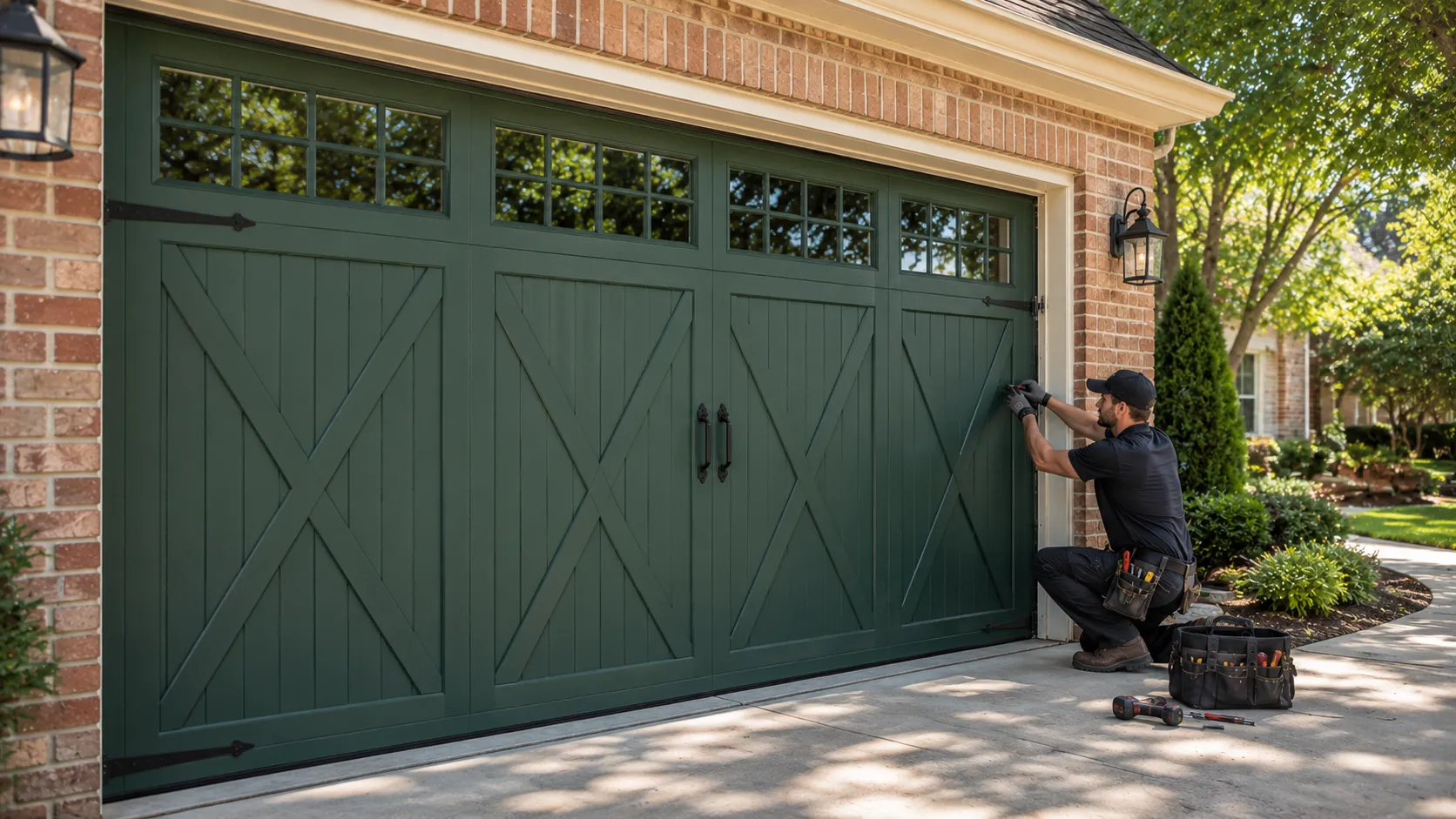 Tell us what’s wrong - Raleigh garage door service