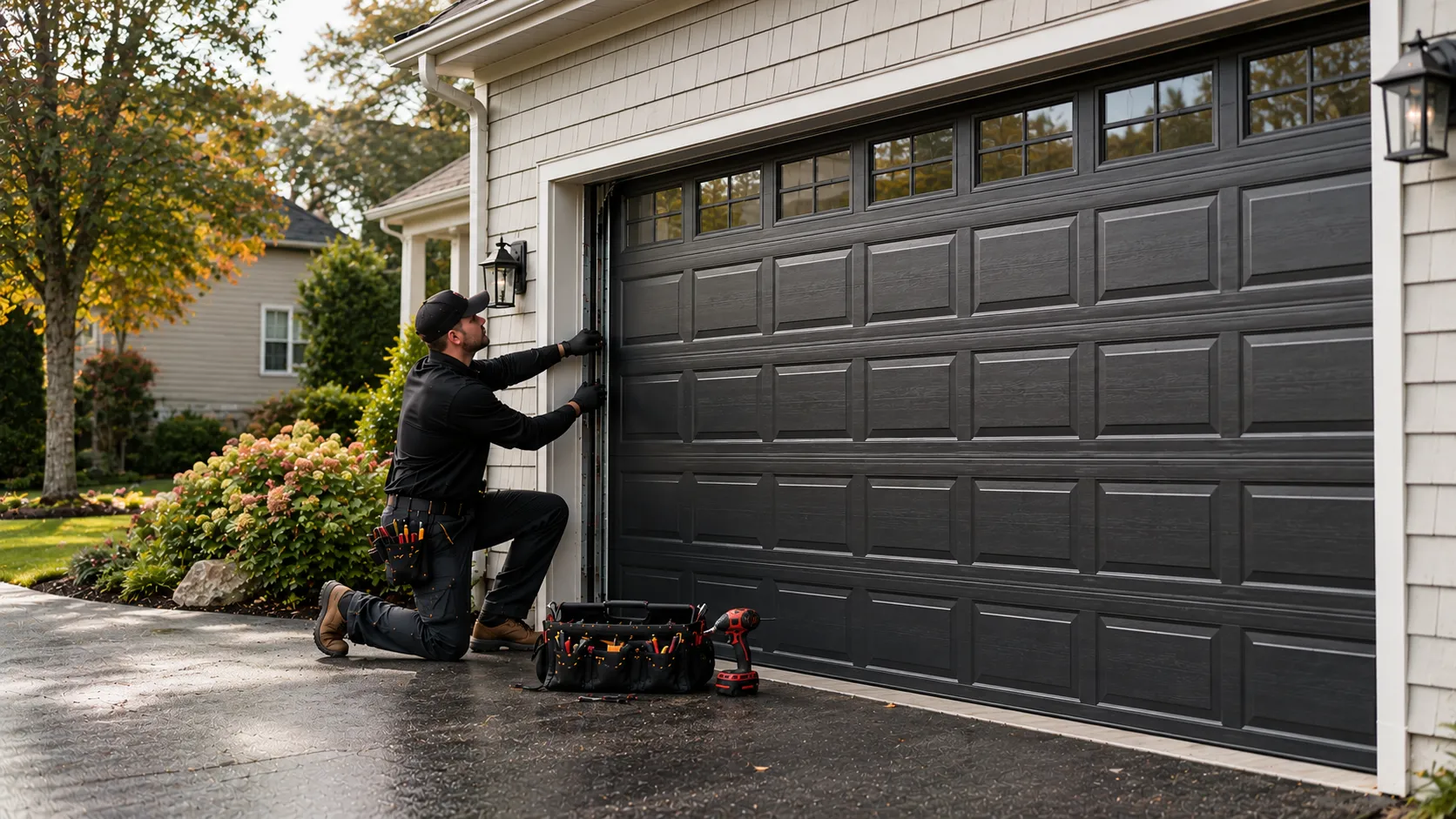 Tell us what’s wrong - Raleigh garage door service
