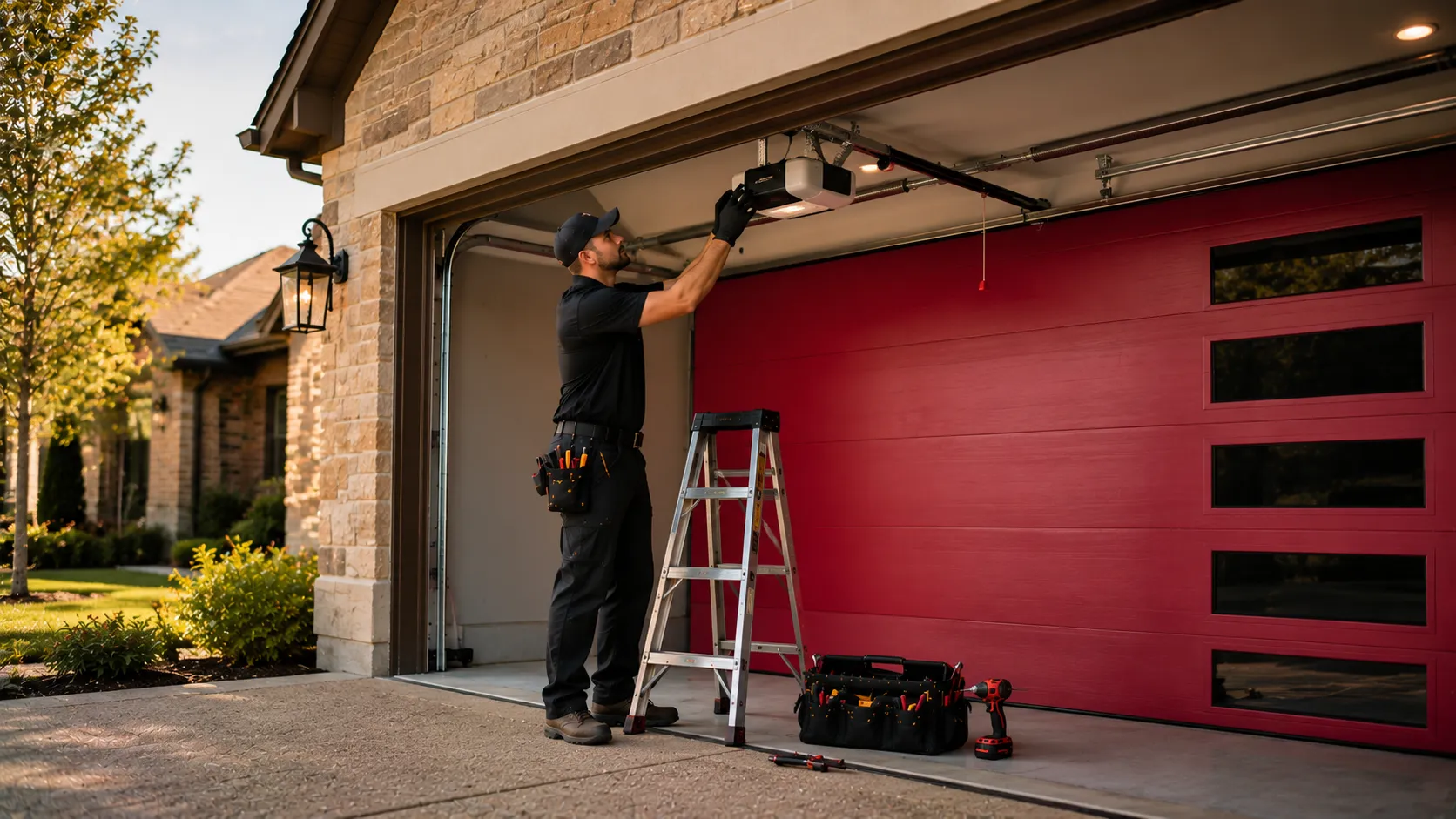 Tell us what’s wrong - Raleigh garage door service