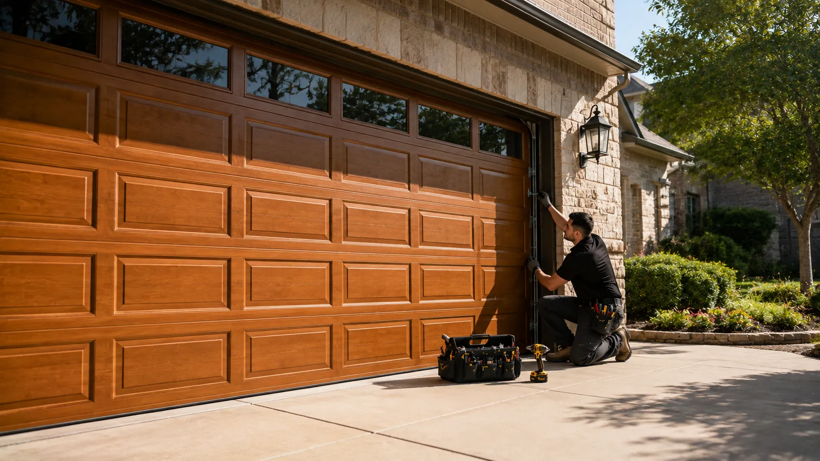 Garage Door Work for Southwest Raleigh Homes