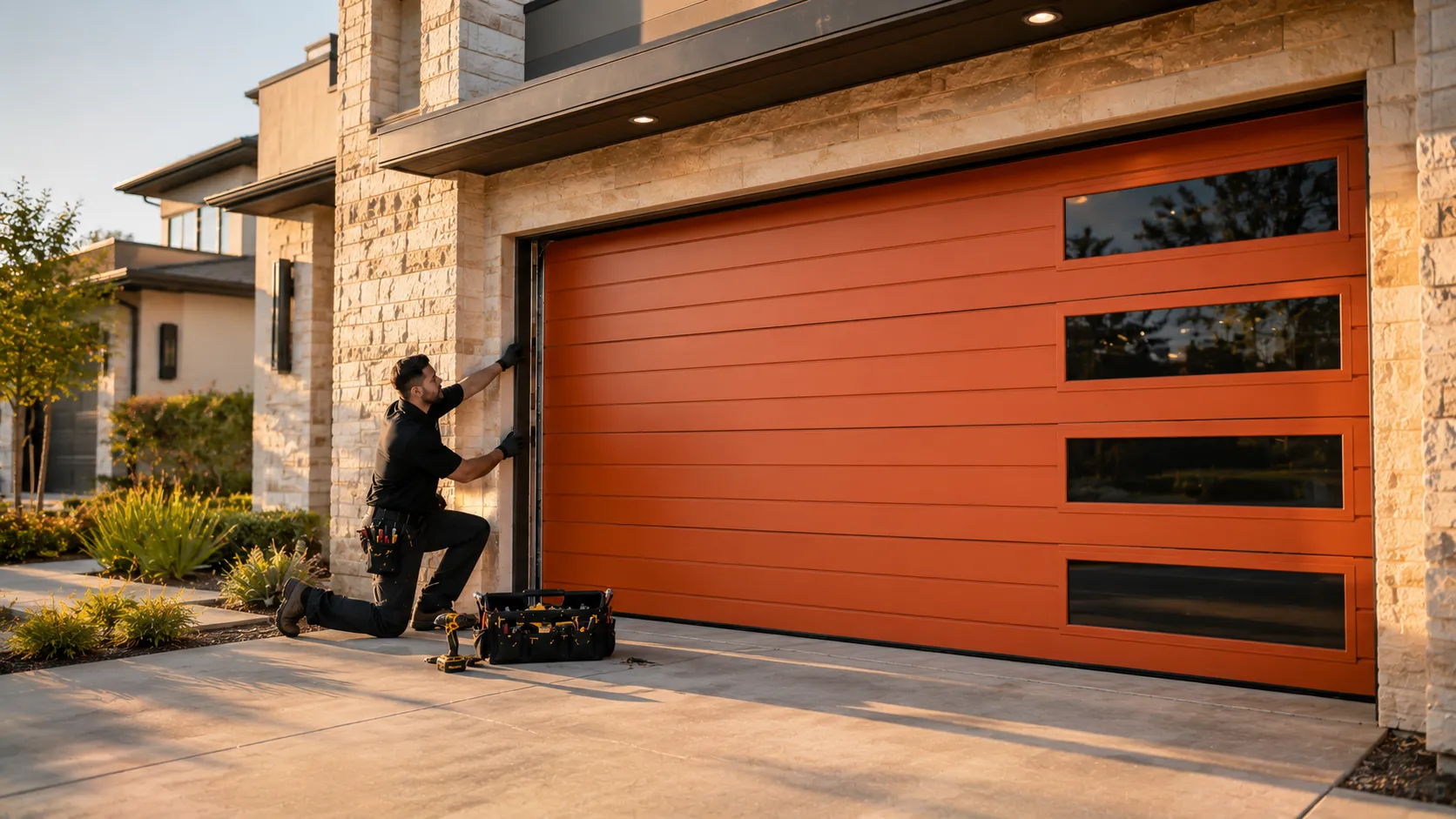 Tell us what’s wrong - Raleigh garage door service