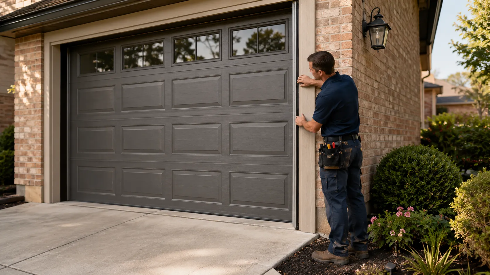Clear, up-front plan - Raleigh garage door service