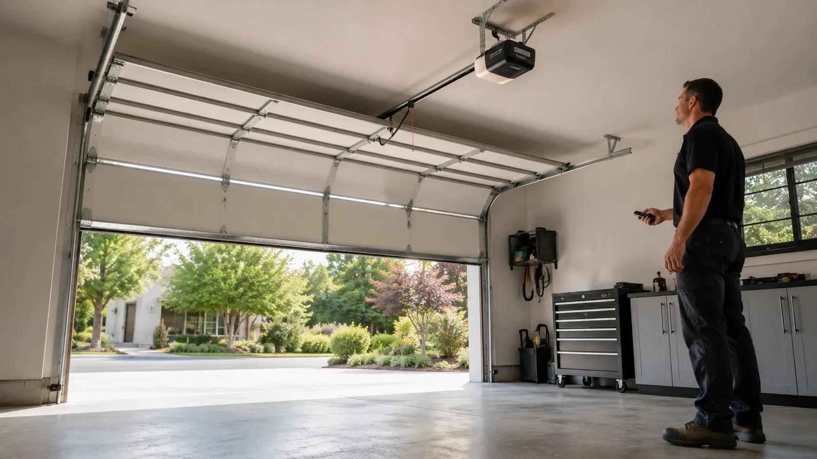 Clear, up-front plan - Raleigh garage door service
