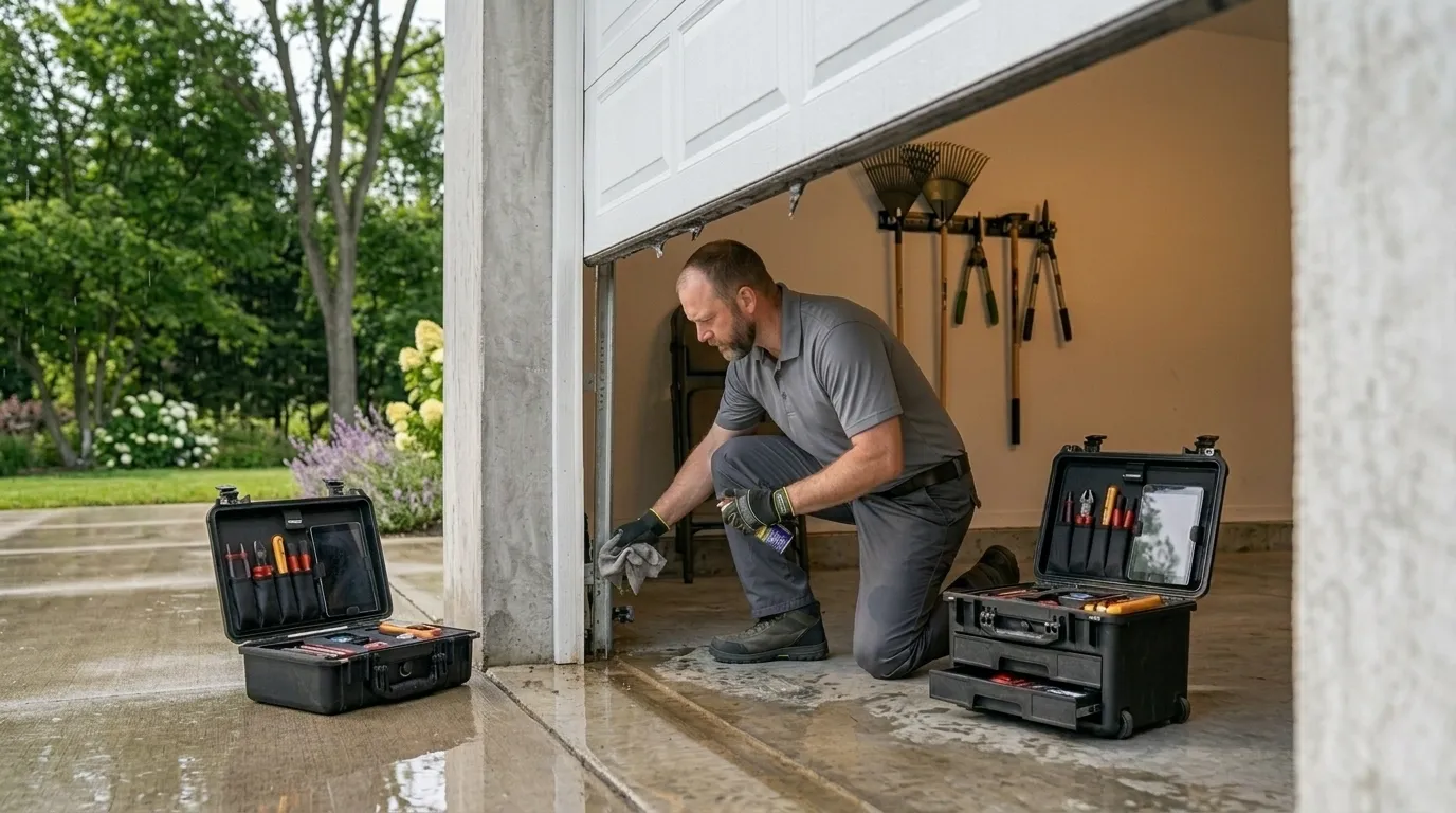Clear, up-front plan - Raleigh garage door service