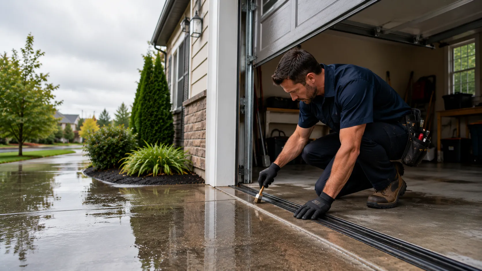 Clear, up-front plan - Raleigh garage door service