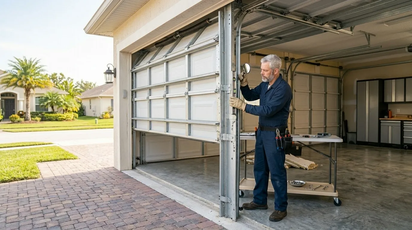 Repaired & tested - Raleigh garage door service