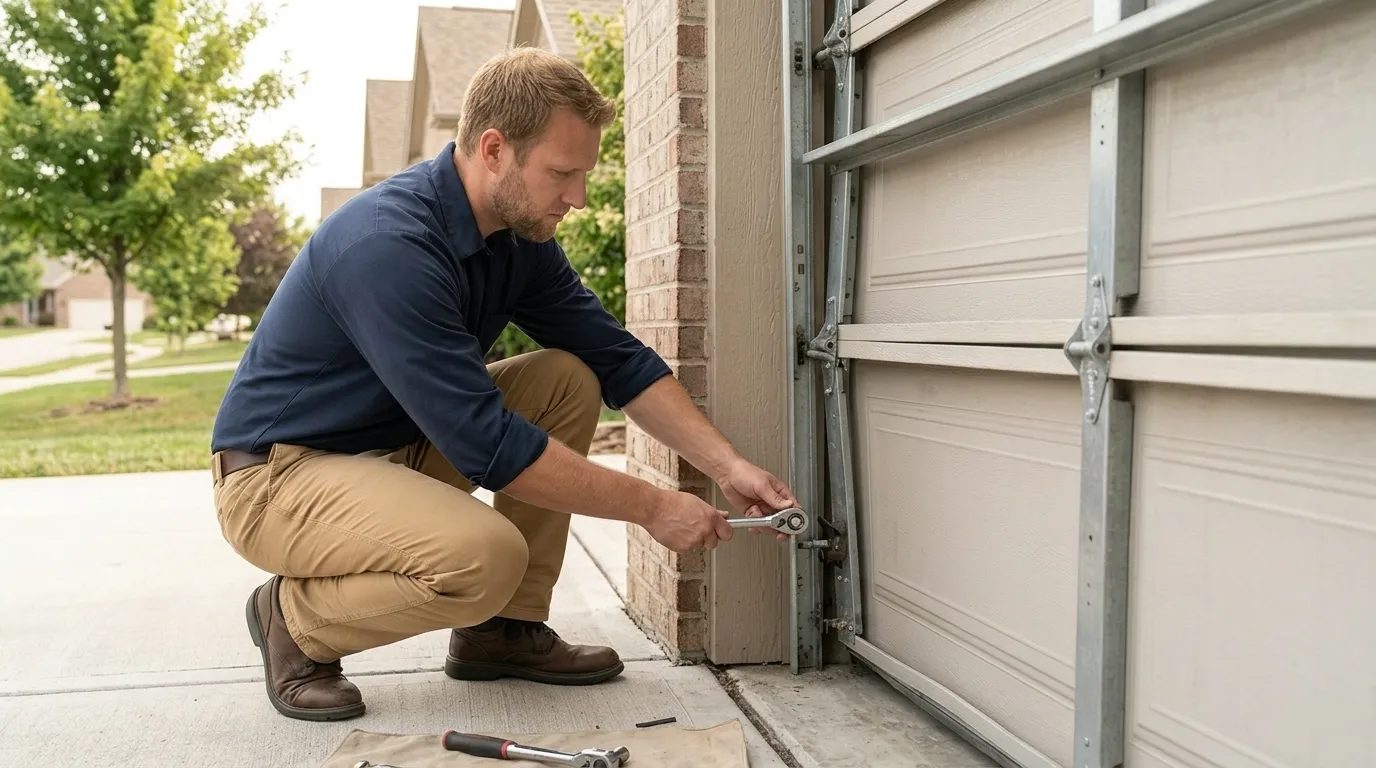 Repaired & tested - Raleigh garage door service