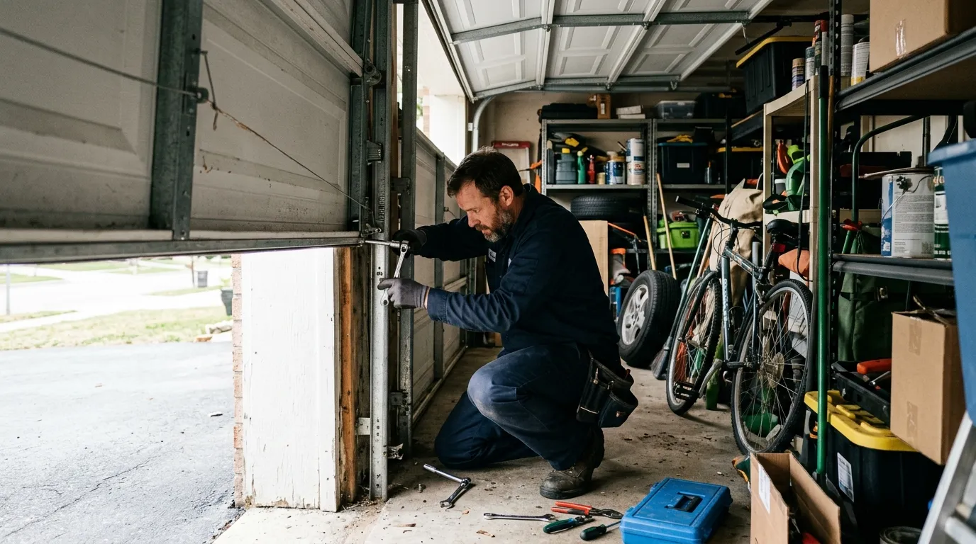 Repaired & tested - Raleigh garage door service