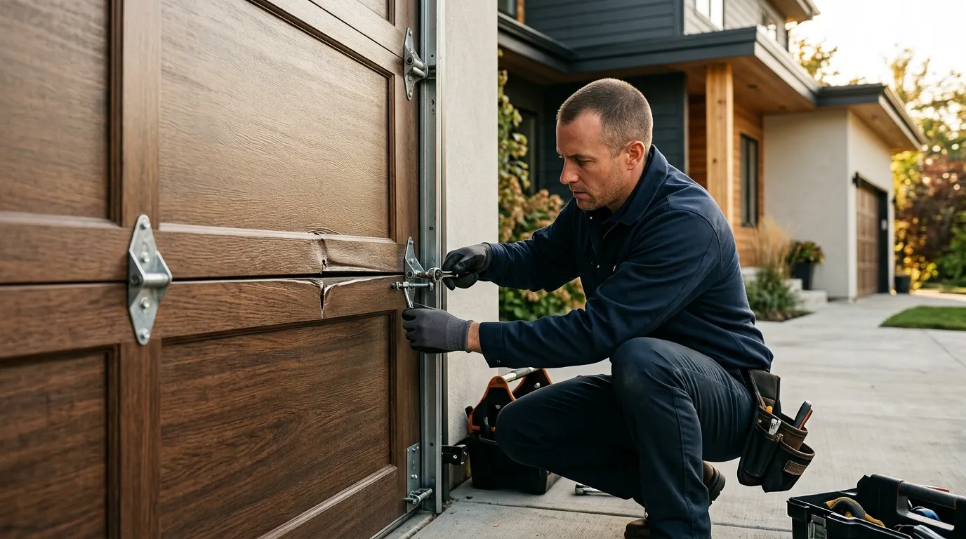 Repaired & tested - Raleigh garage door service