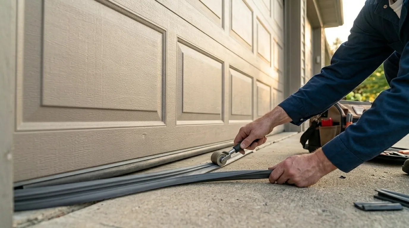 On-site diagnosis - Raleigh garage door service