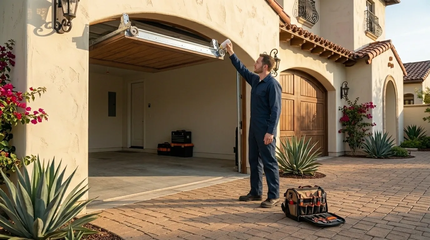 On-site diagnosis - Raleigh garage door service