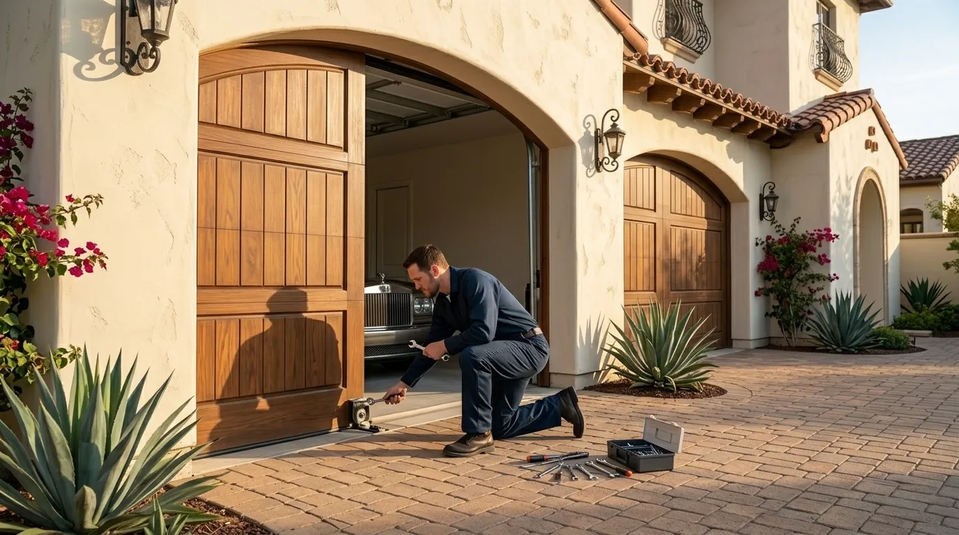 On-site diagnosis - Raleigh garage door service