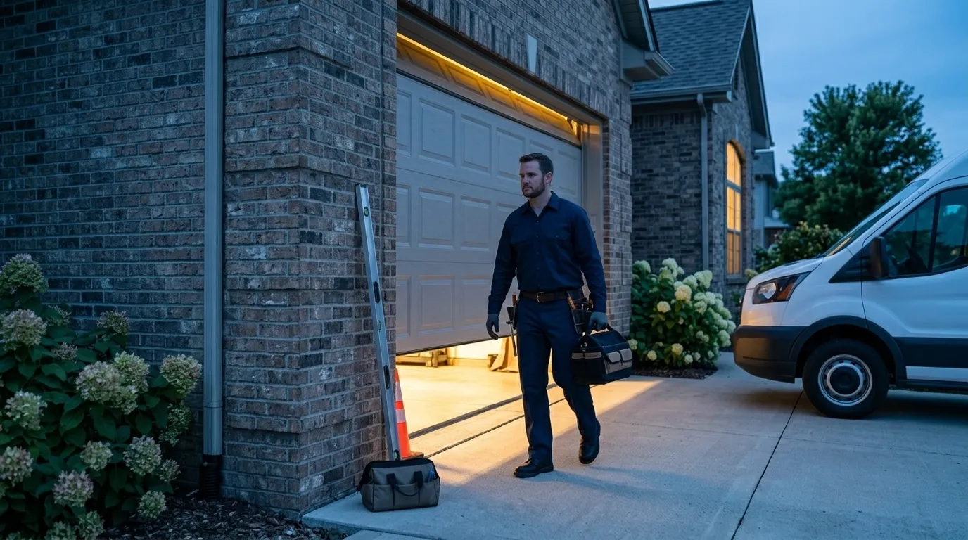 Emergency Garage Door Repair in Raleigh