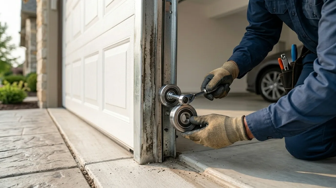 On-site diagnosis - Raleigh garage door service