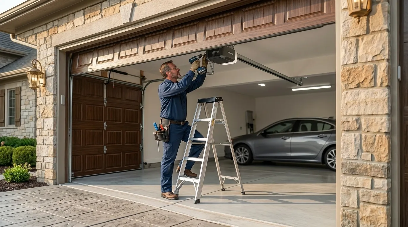 On-site diagnosis - Raleigh garage door service