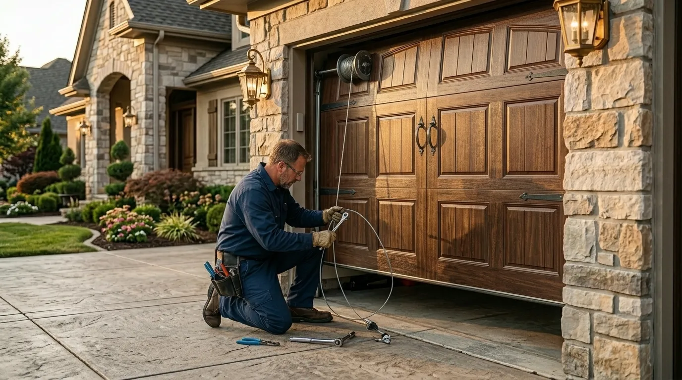 On-site diagnosis - Raleigh garage door service