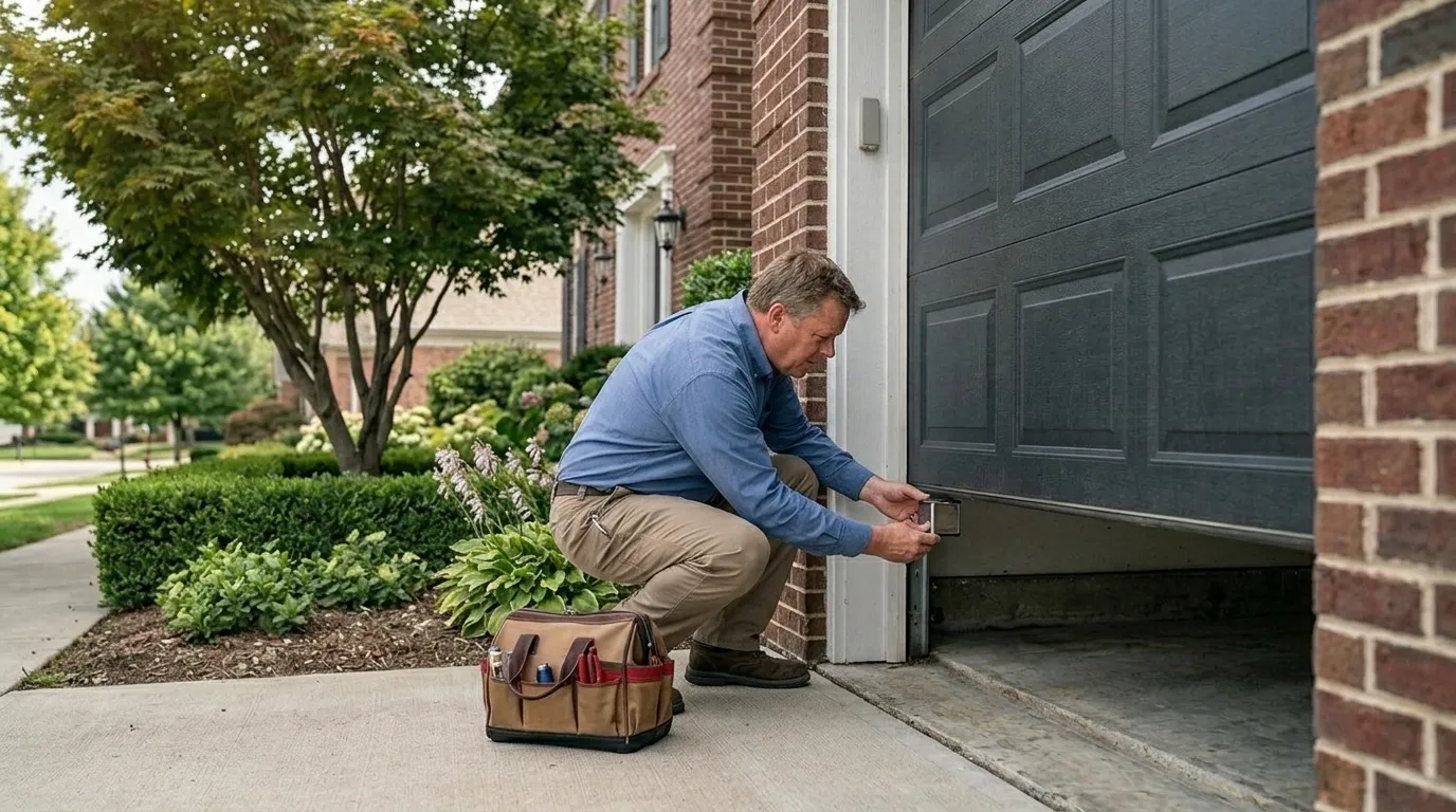 On-site diagnosis - Raleigh garage door service