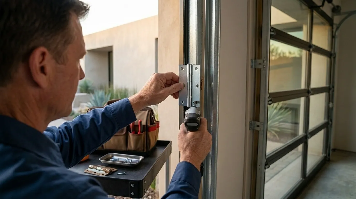 On-site diagnosis - Raleigh garage door service