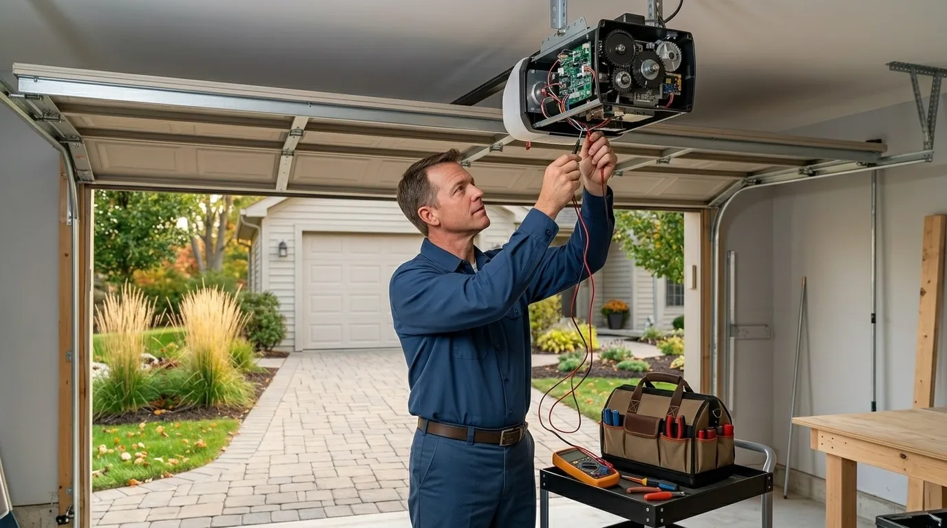 On-site diagnosis - Raleigh garage door service