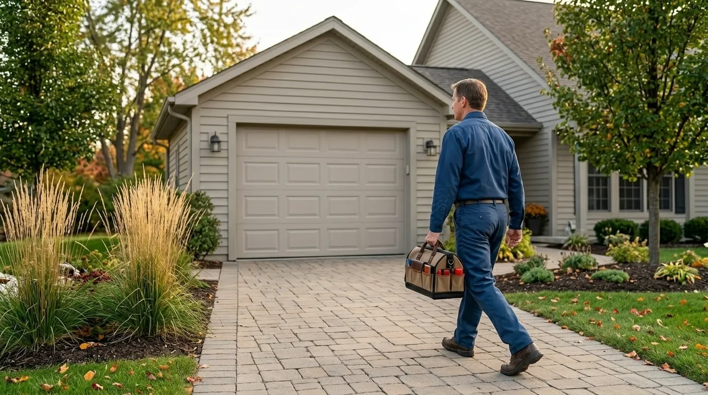 On-site diagnosis - Raleigh garage door service