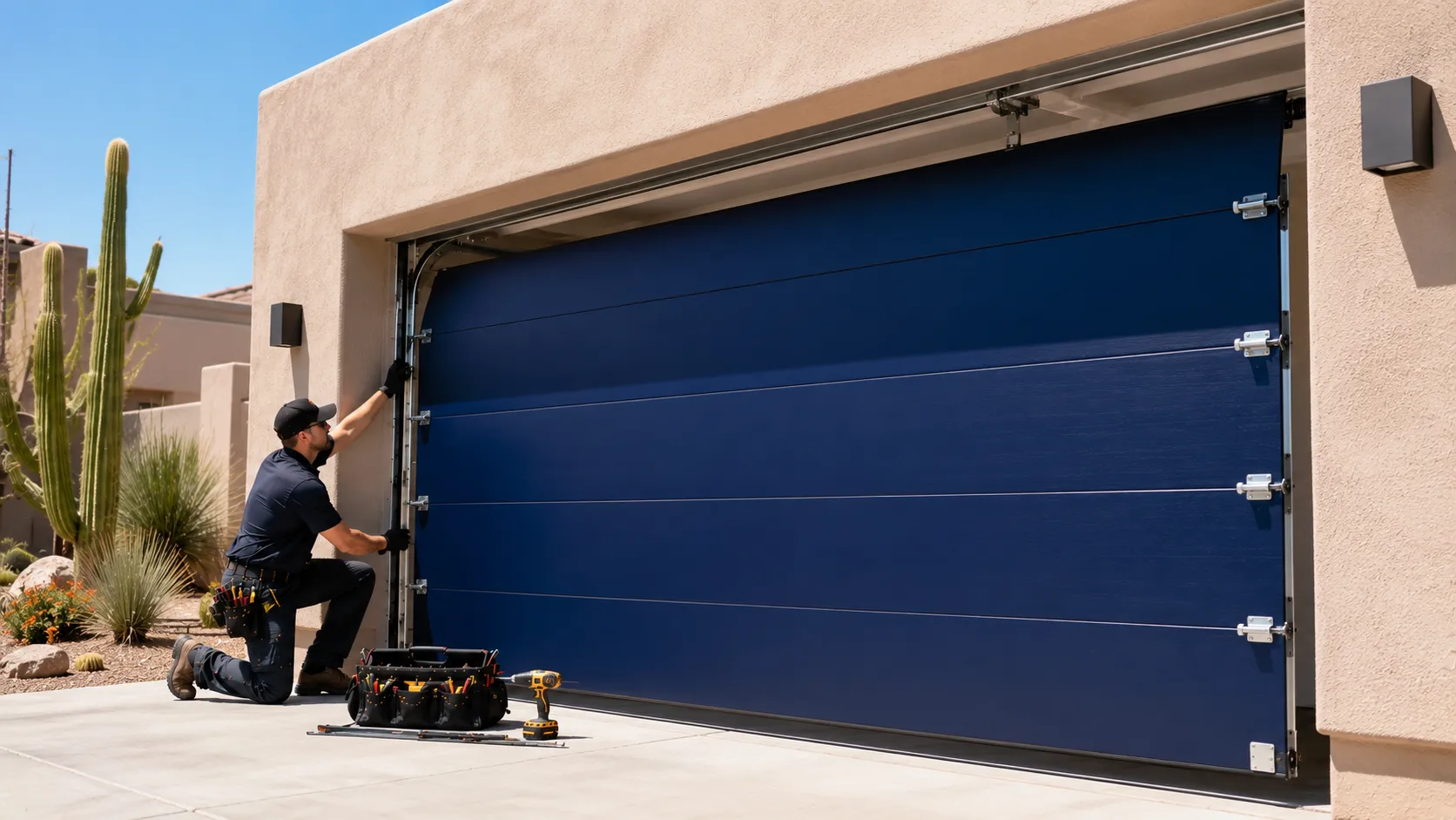 Tell us what’s wrong - Raleigh garage door service