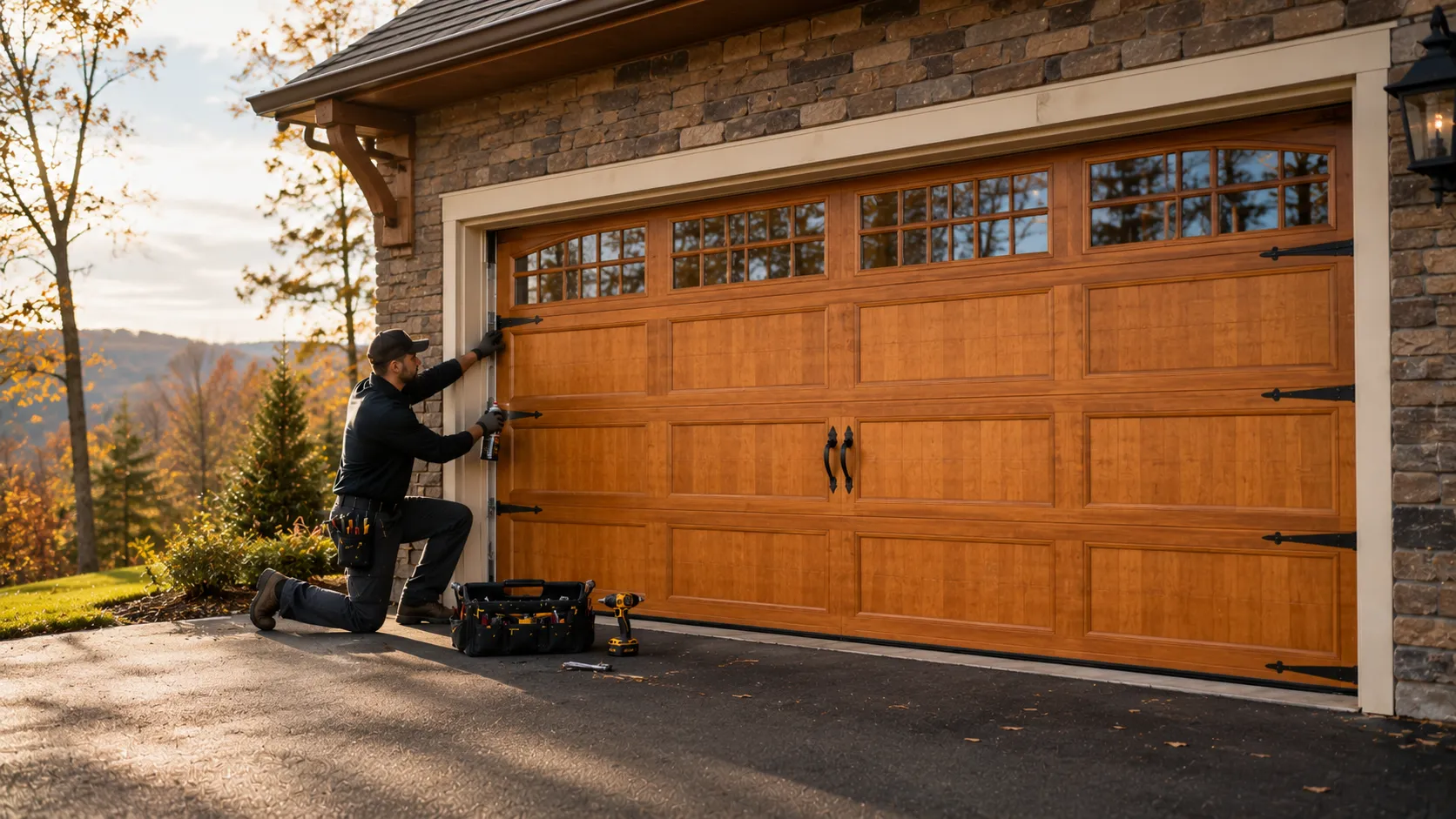 Garage Door Service for Wendell Homes
