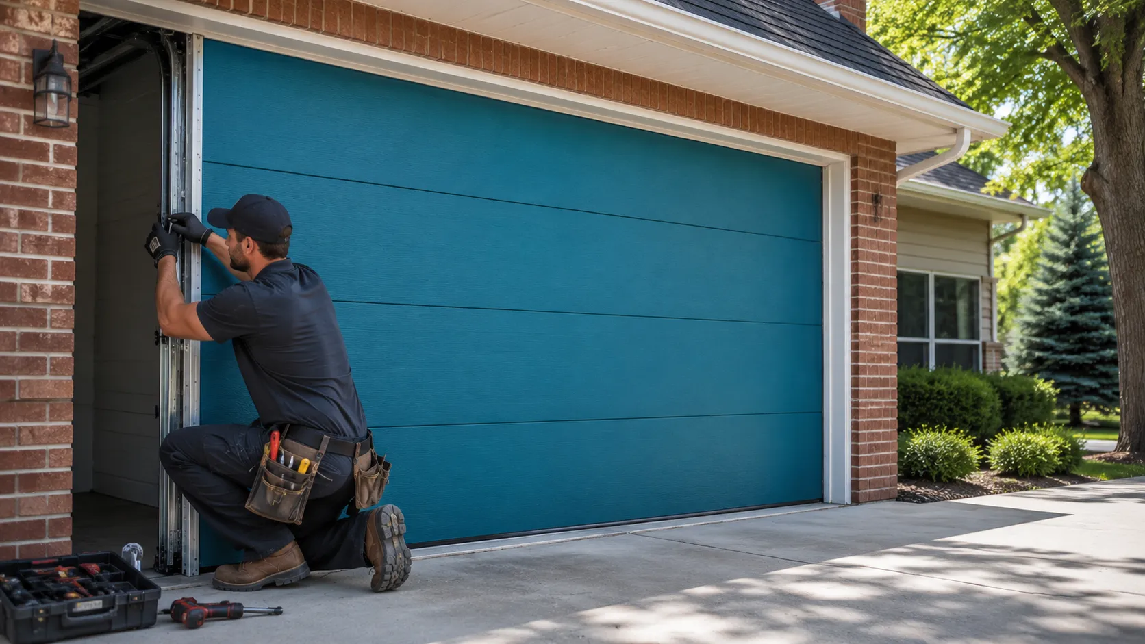 New Garage Door Installation for Rolesville Homes