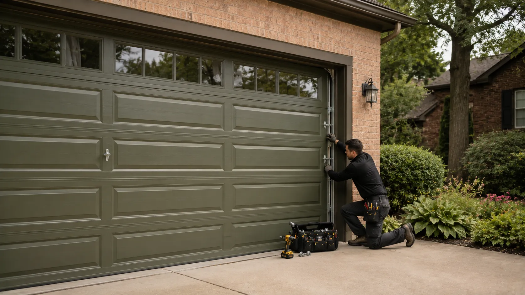 Tell us what’s wrong - Raleigh garage door service